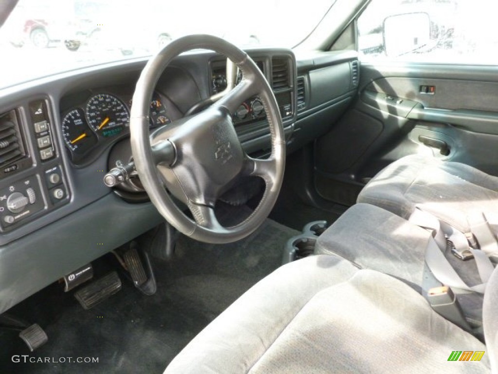 2001 Silverado 2500HD LS Extended Cab 4x4 - Forest Green Metallic / Graphite photo #11