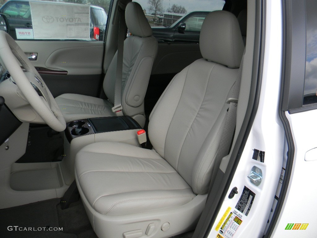 2012 Toyota Sienna XLE Front Seat Photos