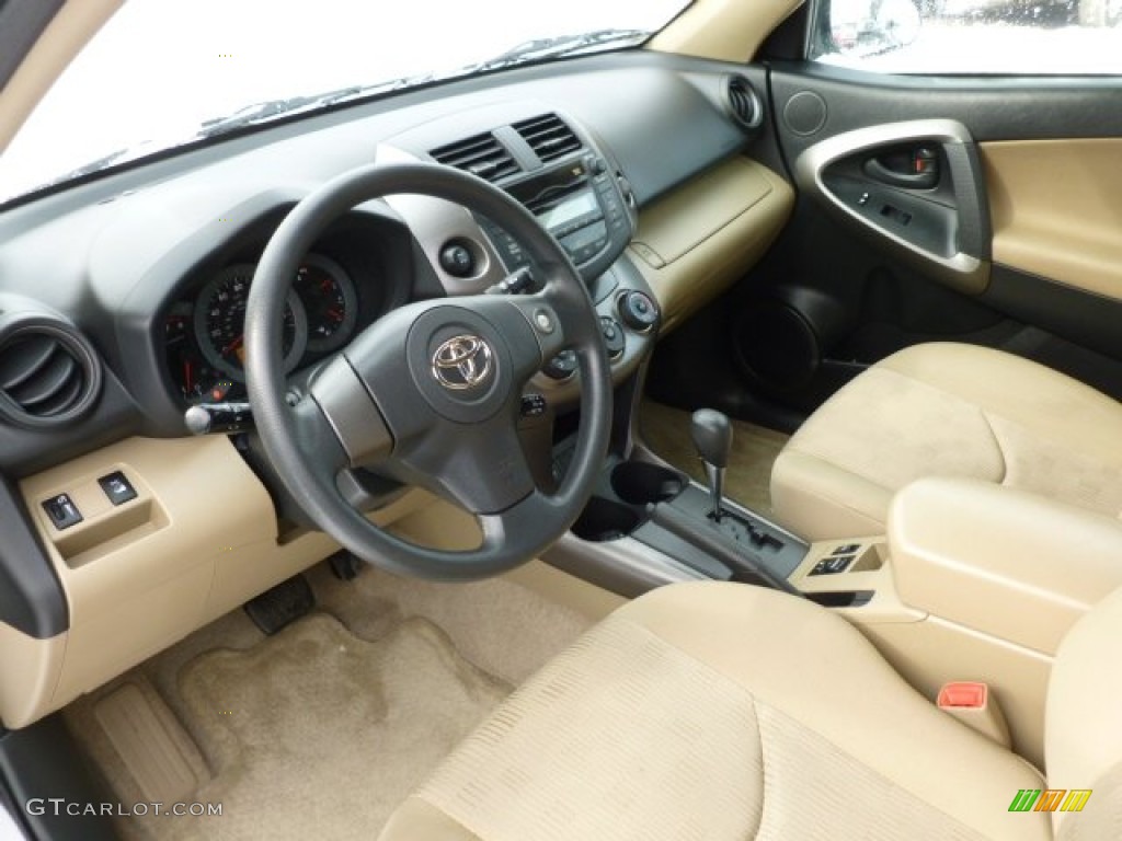Sand Beige Interior 2010 Toyota RAV4 V6 4WD Photo #59994773