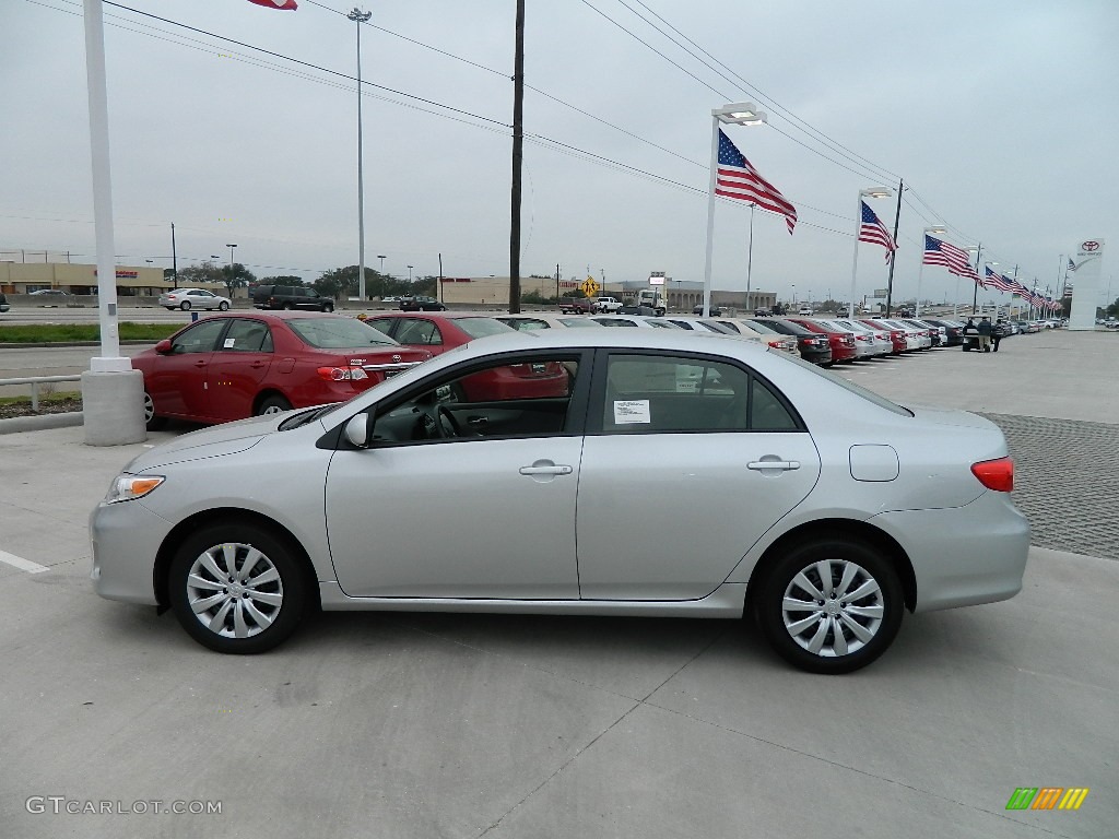 Classic Silver Metallic 2012 Toyota Corolla LE Exterior Photo #59995001