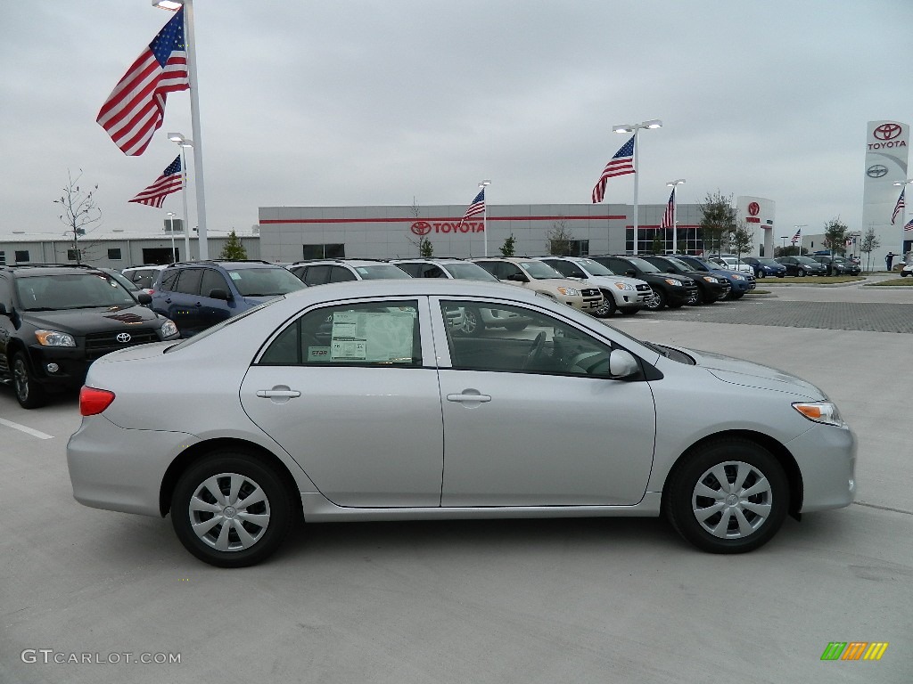 2012 Corolla  - Classic Silver Metallic / Ash photo #4