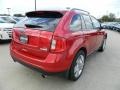 2012 Red Candy Metallic Ford Edge SEL EcoBoost  photo #5