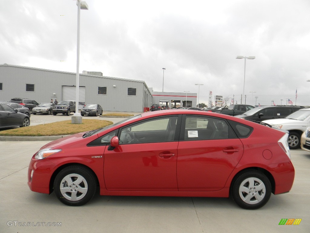 Barcelona Red Metallic 2011 Toyota Prius Hybrid II Exterior Photo #59995799