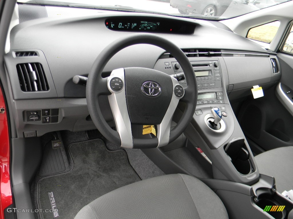 2011 Toyota Prius Hybrid II Dark Gray Dashboard Photo #59995841