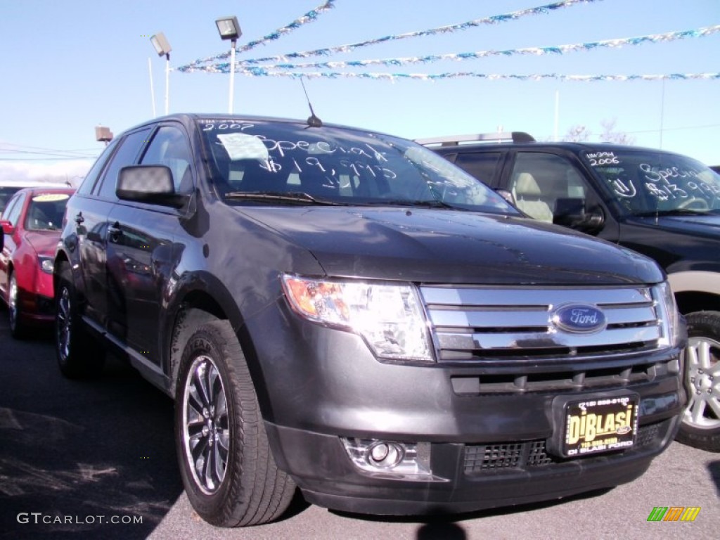2007 Edge SEL AWD - Carbon Metallic / Charcoal Black photo #1