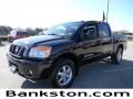 Galaxy Black 2011 Nissan Titan Pro-4X Crew Cab 4x4