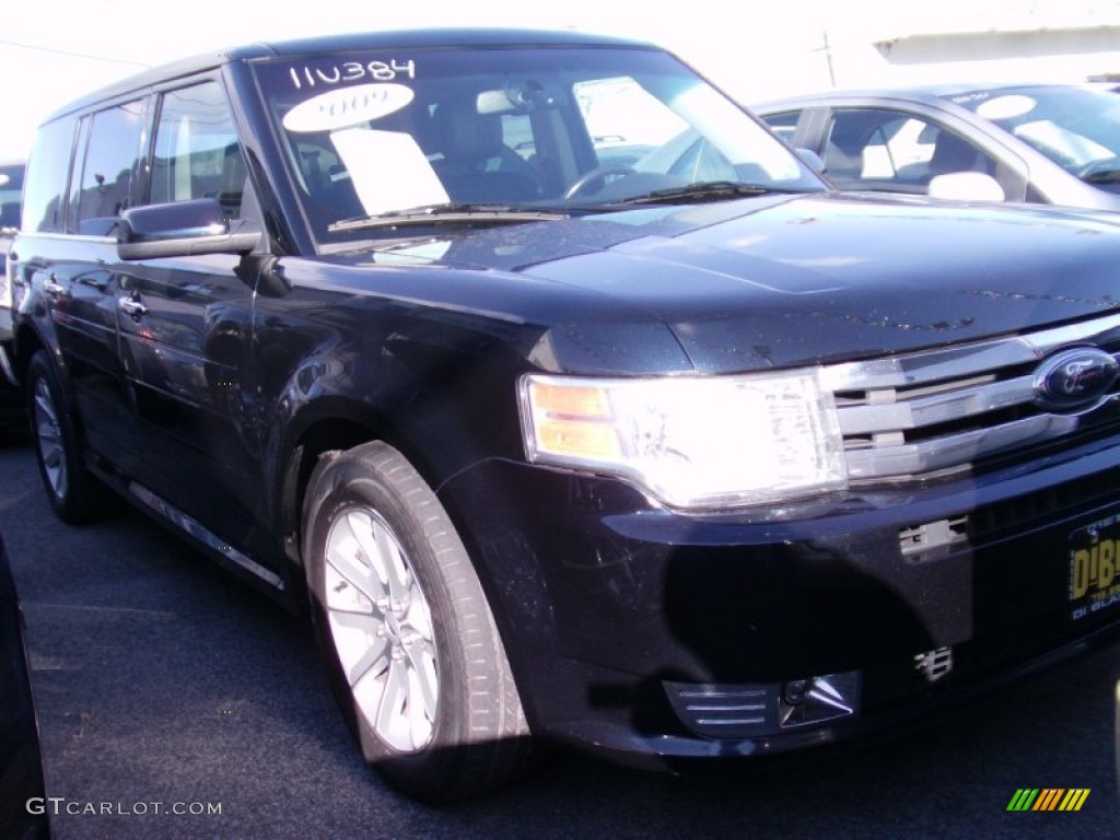 2009 Flex SEL AWD - Black / Charcoal Black photo #1