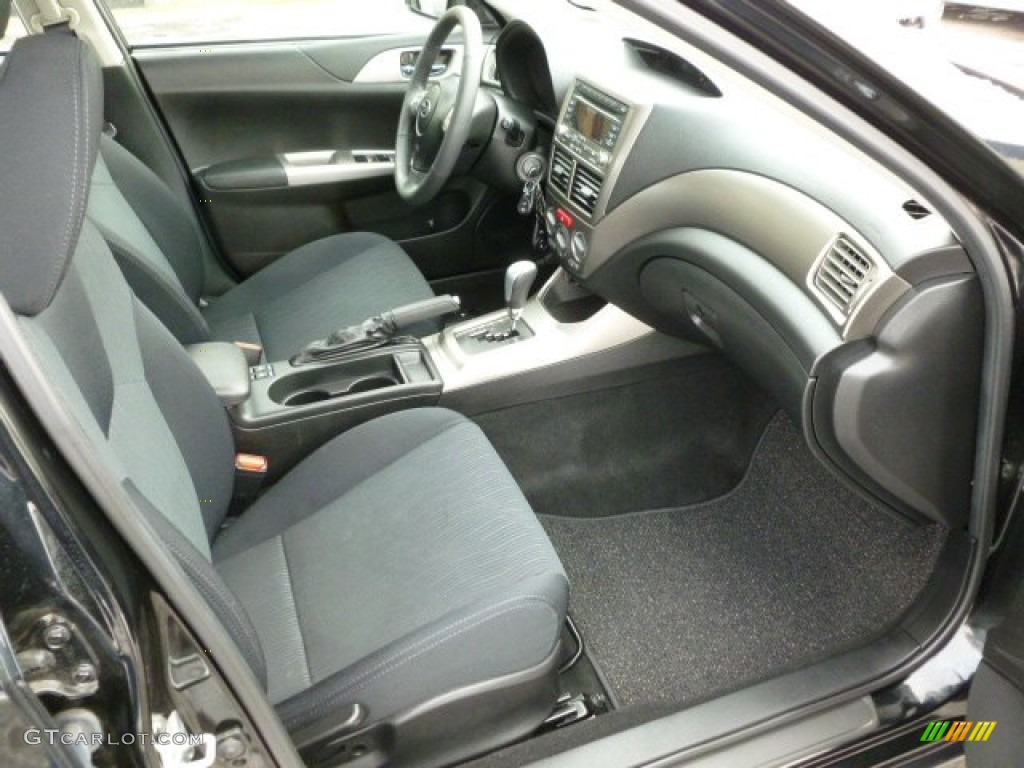 Carbon Black Interior 2010 Subaru Impreza Outback Sport Wagon Photo #59996492