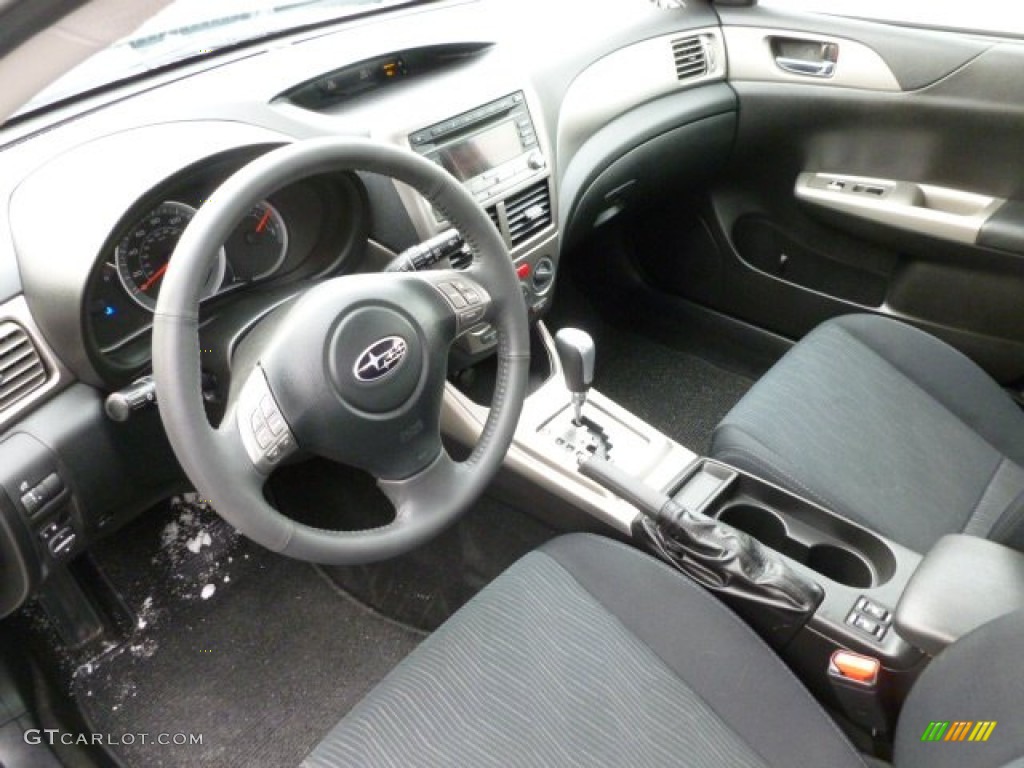 Carbon Black Interior 2010 Subaru Impreza Outback Sport Wagon Photo #59996553