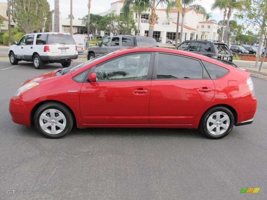 Barcelona Red Metallic 2008 Toyota Prius Hybrid Exterior Photo #59996779