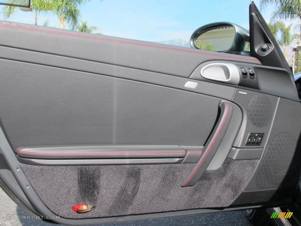 2008 911 Turbo Coupe - Meteor Grey Metallic / Black photo #8