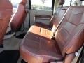 2008 Ford F250 Super Duty King Ranch Crew Cab 4x4 Rear Seat
