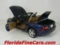 2001 Midnight Blue Mica Mazda MX-5 Miata LS Roadster  photo #9