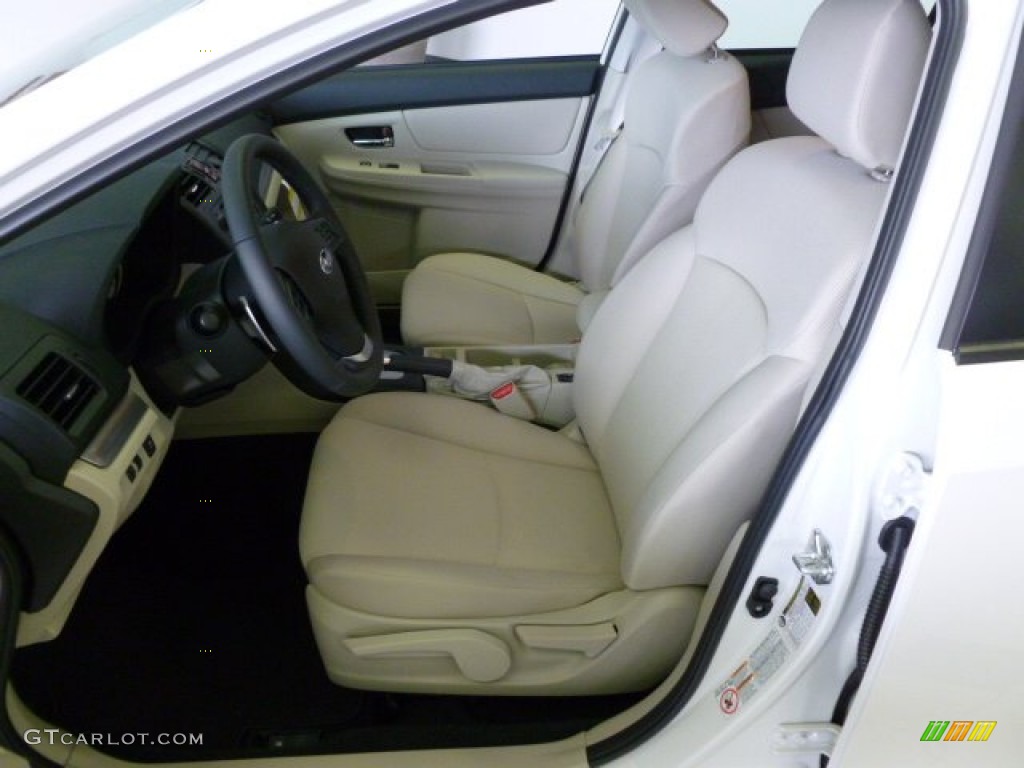 Ivory Interior 2012 Subaru Impreza 2.0i Premium 5 Door Photo #59997629