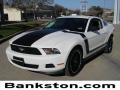 2011 Performance White Ford Mustang V6 Premium Coupe  photo #1