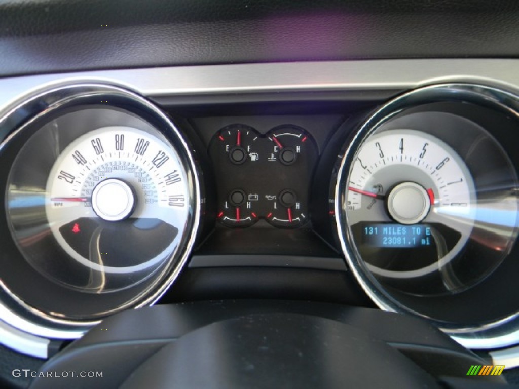 2011 Ford Mustang V6 Premium Coupe Gauges Photo #59998121