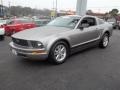 2008 Vapor Silver Metallic Ford Mustang V6 Deluxe Coupe  photo #9