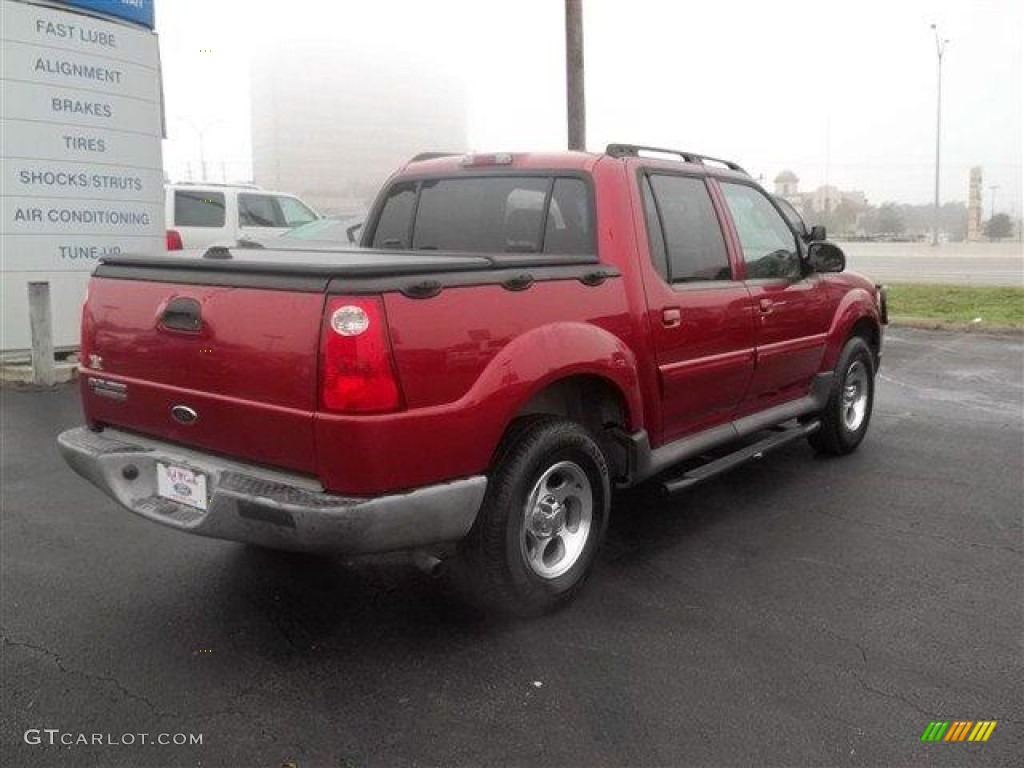 2005 Explorer Sport Trac XLT - Red Fire / Medium Pebble photo #3