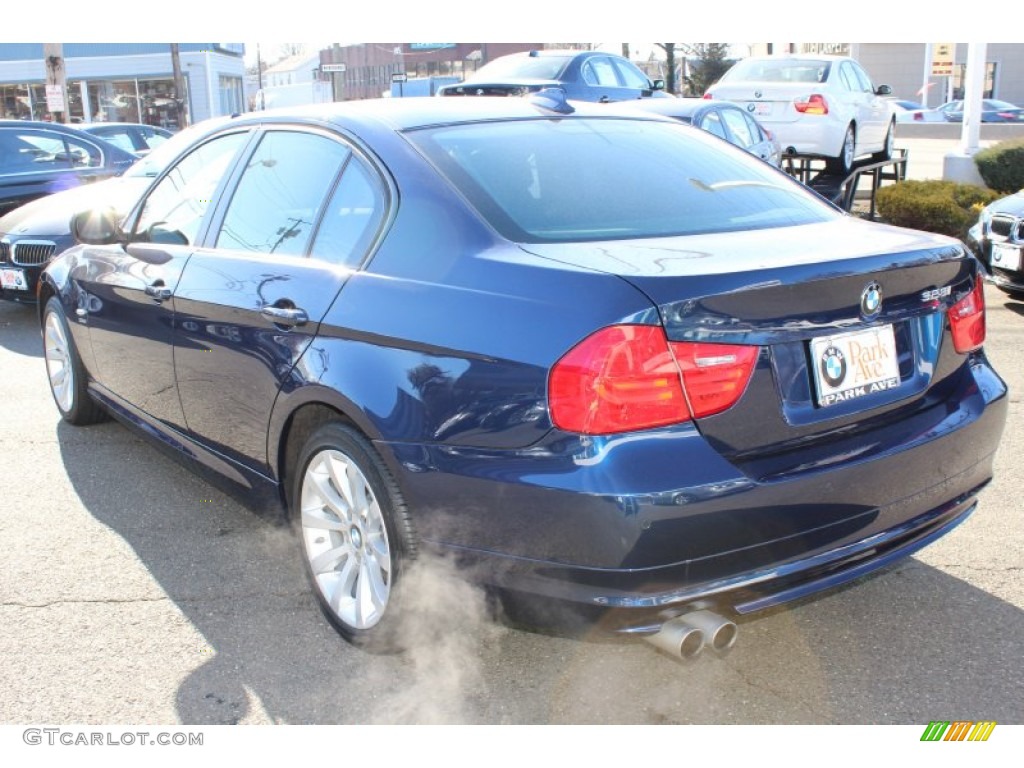 2011 3 Series 328i xDrive Sedan - Deep Sea Blue Metallic / Black photo #7