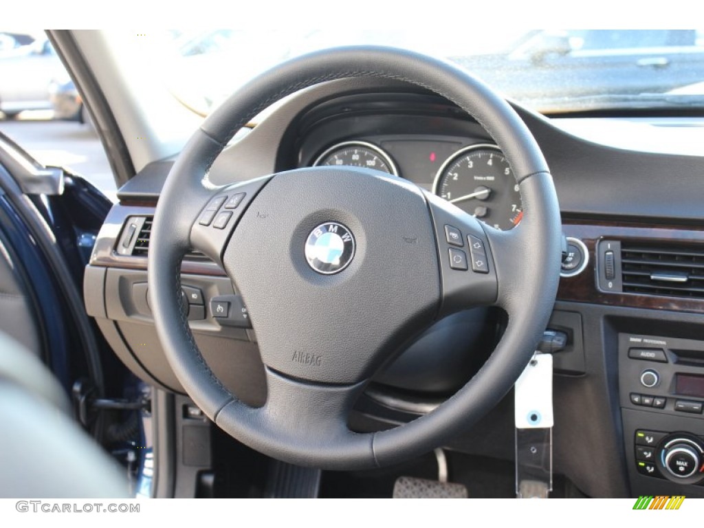 2011 3 Series 328i xDrive Sedan - Deep Sea Blue Metallic / Black photo #14