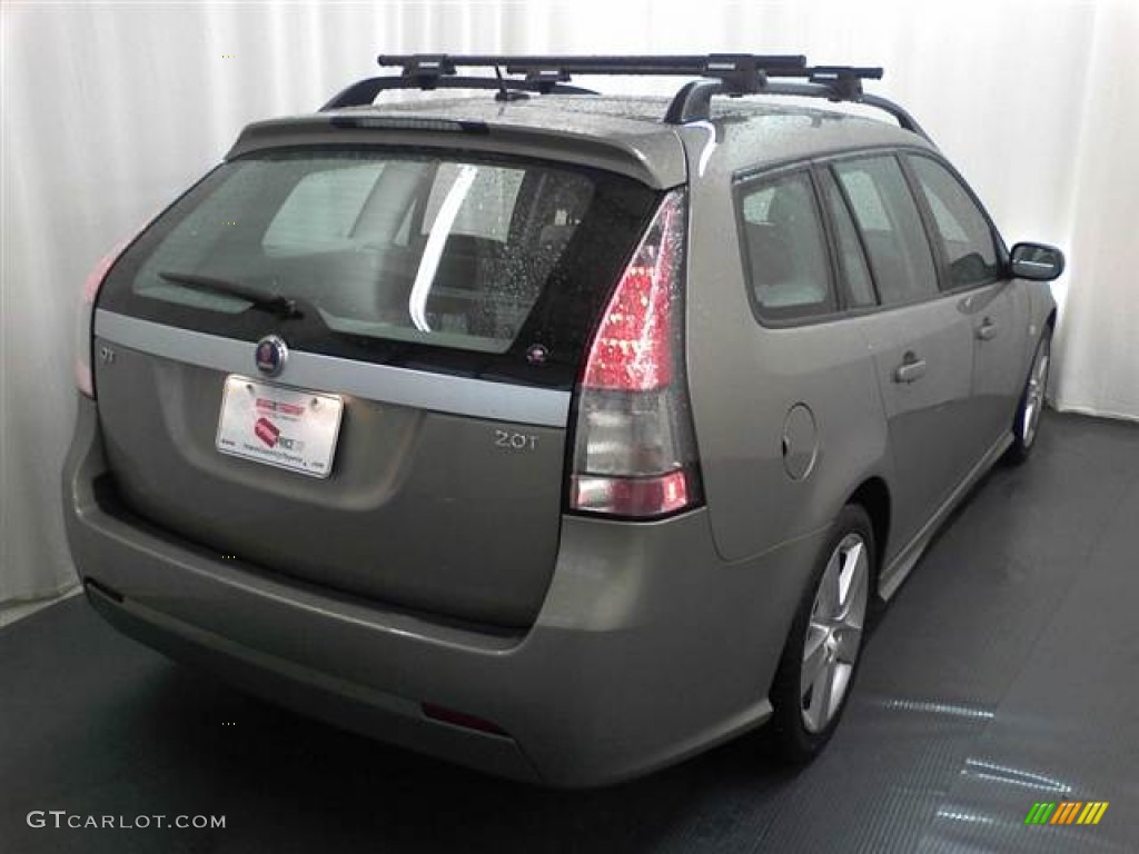 2008 9-3 2.0T SportCombi Wagon - Pepper Green Metallic / Parchment photo #16