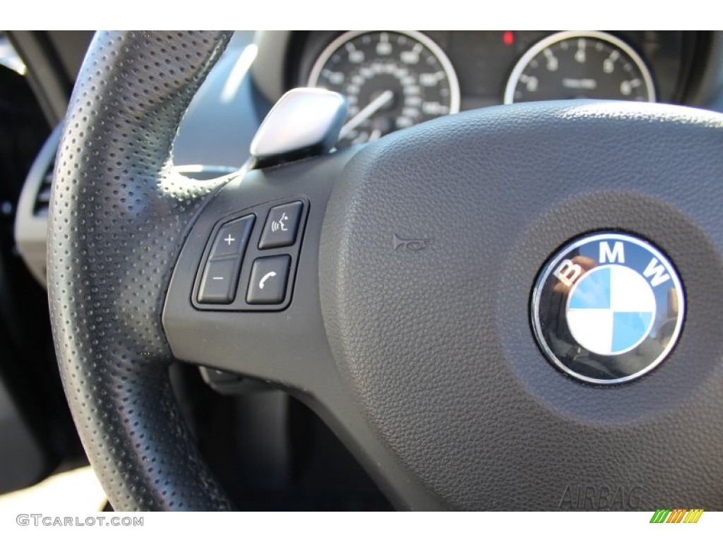 2008 1 Series 135i Convertible - Black Sapphire Metallic / Savanna Beige photo #15