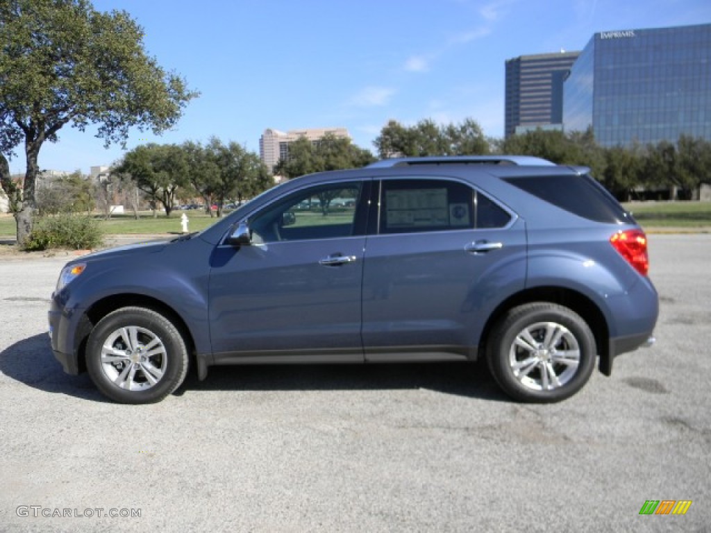 Twilight Blue Metallic 2012 Chevrolet Equinox LTZ Exterior Photo #59999954