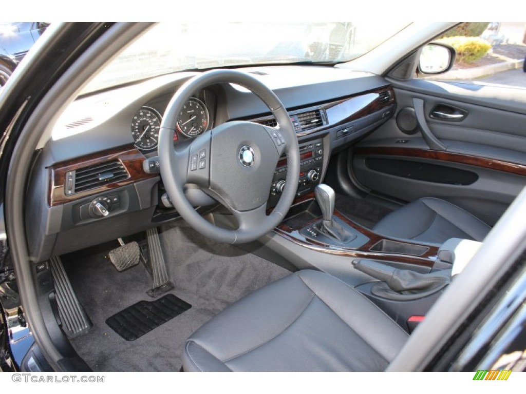 2011 3 Series 328i xDrive Sedan - Jet Black / Black photo #10