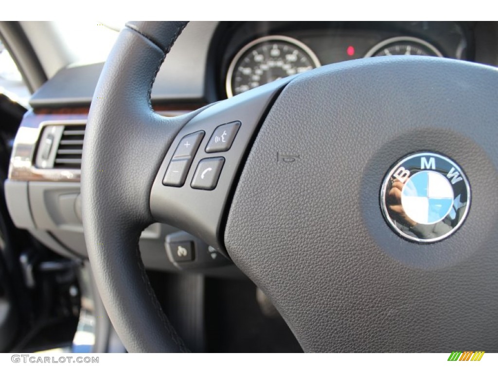 2011 3 Series 328i xDrive Sedan - Jet Black / Black photo #15