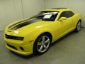 2011 Rally Yellow Chevrolet Camaro SS/RS Coupe  photo #3