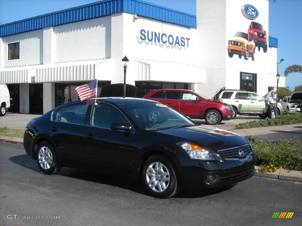 Super Black Nissan Altima