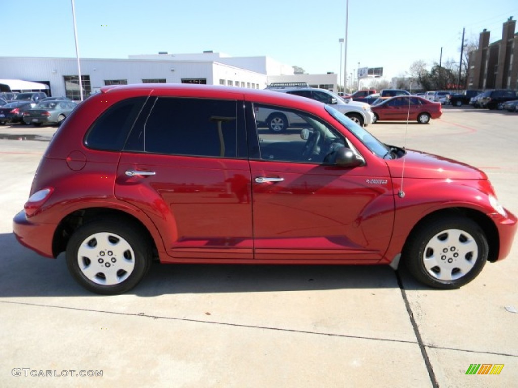 2006 PT Cruiser Touring - Inferno Red Crystal Pearl / Pastel Slate Gray photo #3