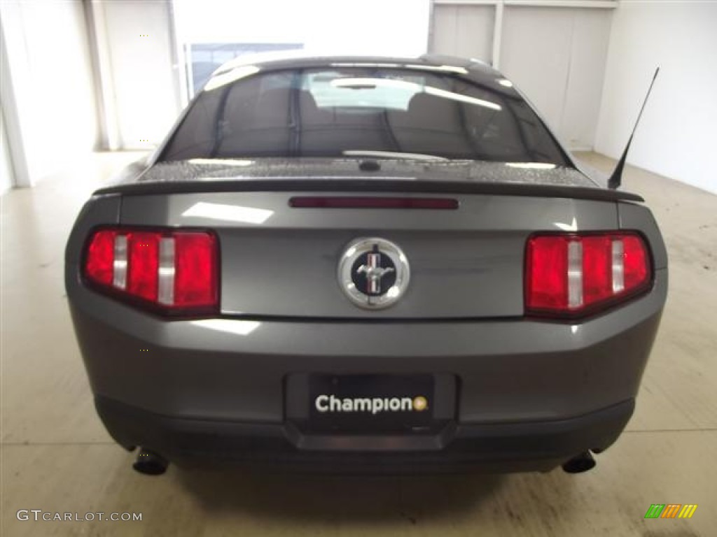 2011 Mustang V6 Premium Coupe - Sterling Gray Metallic / Stone photo #5