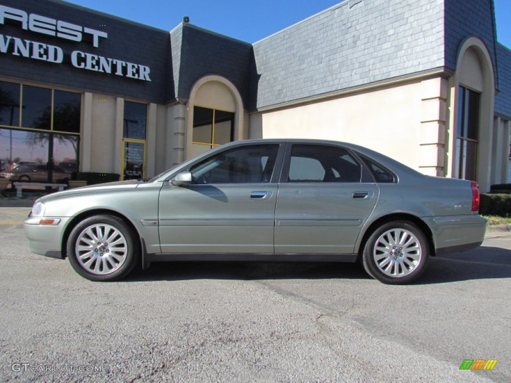 2006 S80 2.5T - Willow Green Metallic / Taupe/Light Taupe photo #1