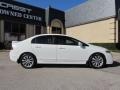 2009 Taffeta White Honda Civic EX Sedan  photo #4