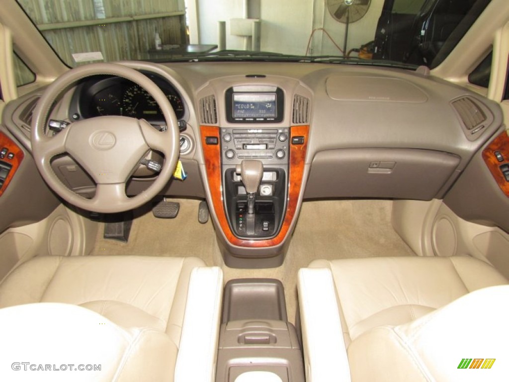 2000 RX 300 - Mineral Green / Ivory photo #13