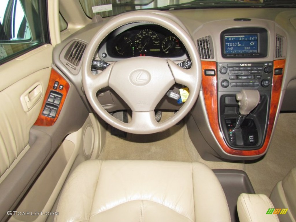 2000 RX 300 - Mineral Green / Ivory photo #14