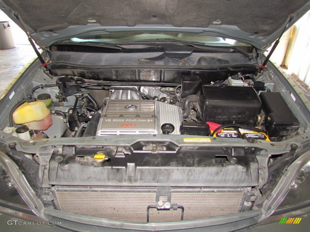 2000 RX 300 - Mineral Green / Ivory photo #17