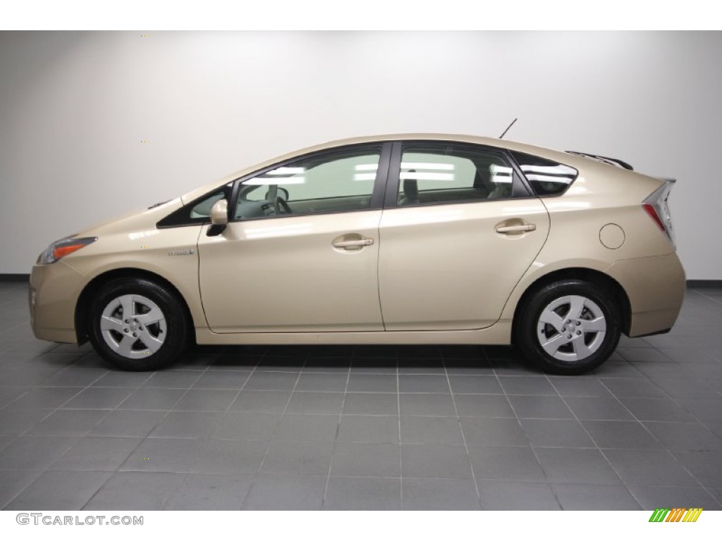 Sandy Beach Metallic 2010 Toyota Prius Hybrid II Exterior Photo #60003788