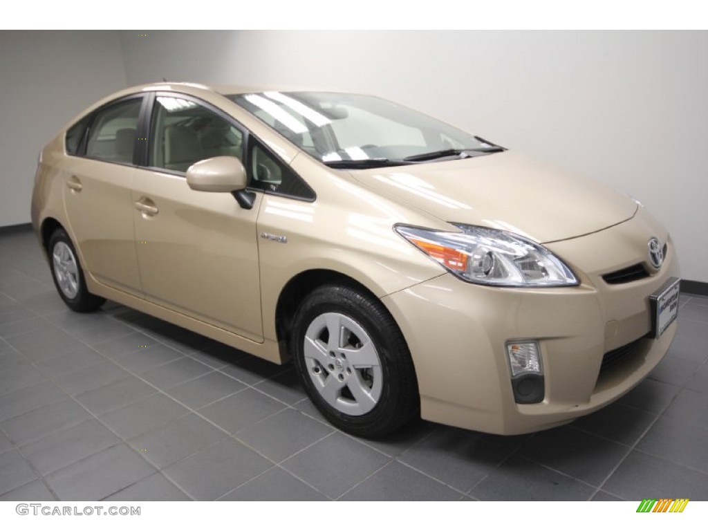 Sandy Beach Metallic 2010 Toyota Prius Hybrid II Exterior Photo #60003821