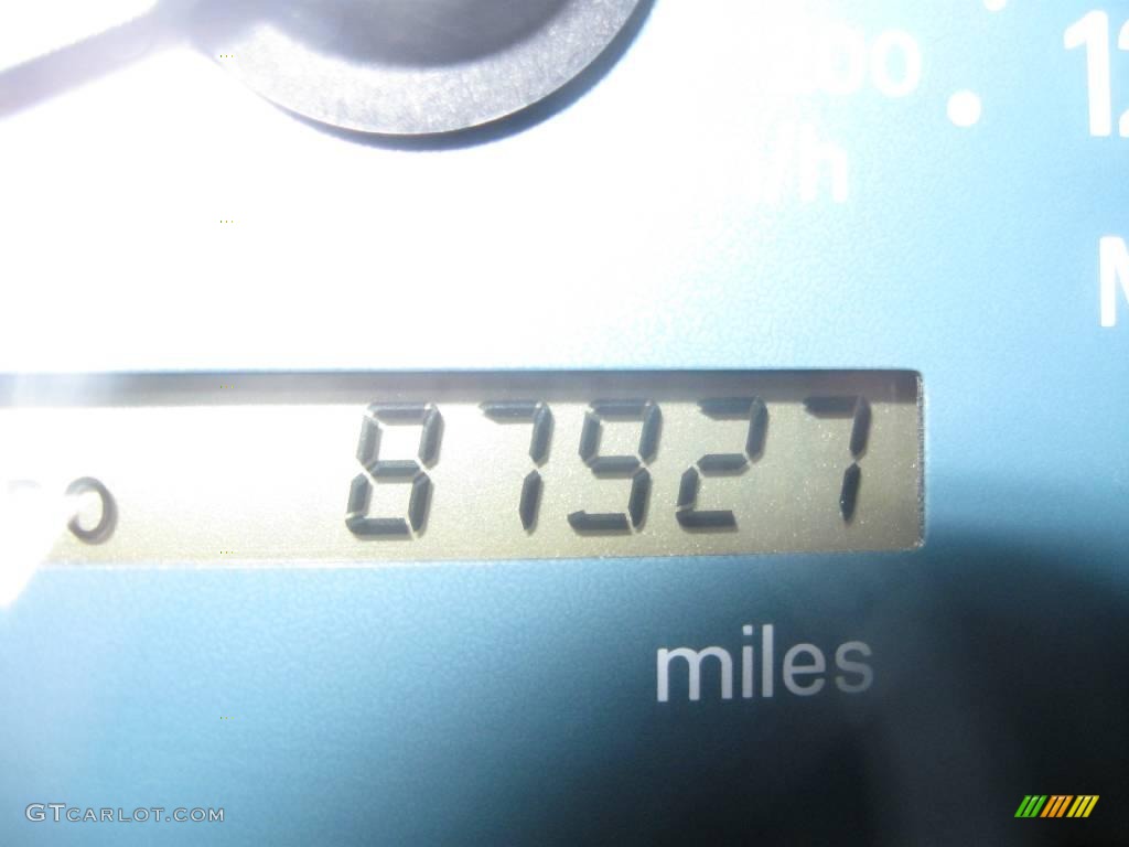 2002 Galant LS V6 - Chrome Blue Pearl / Gray photo #2