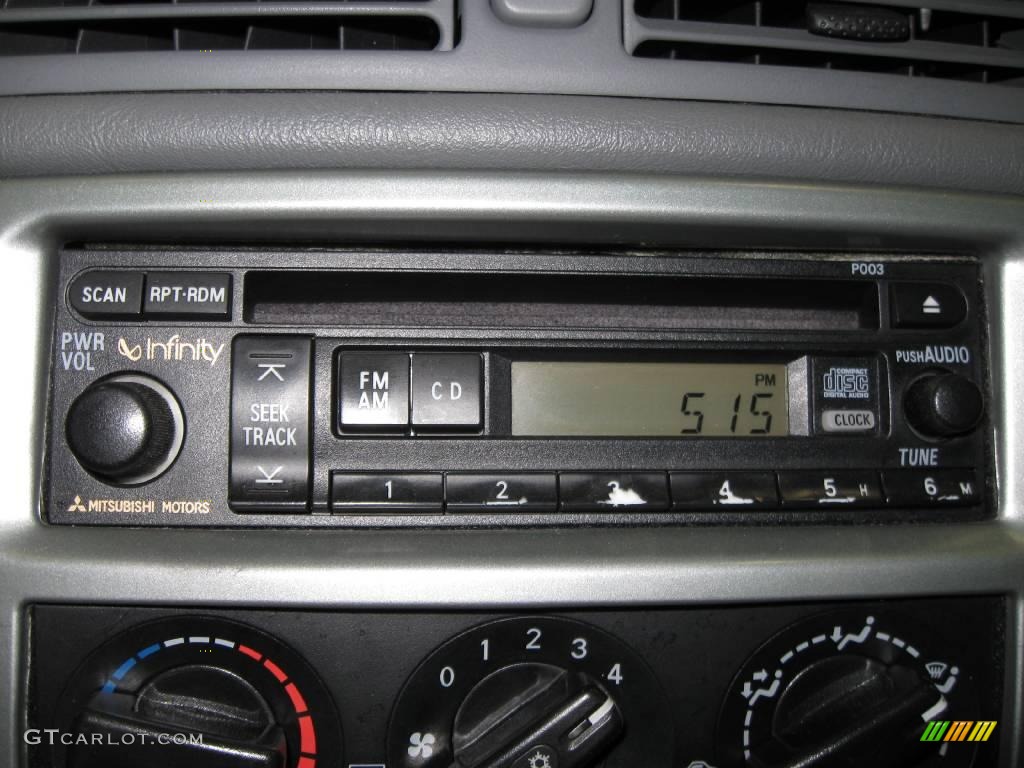 2002 Galant LS V6 - Chrome Blue Pearl / Gray photo #3
