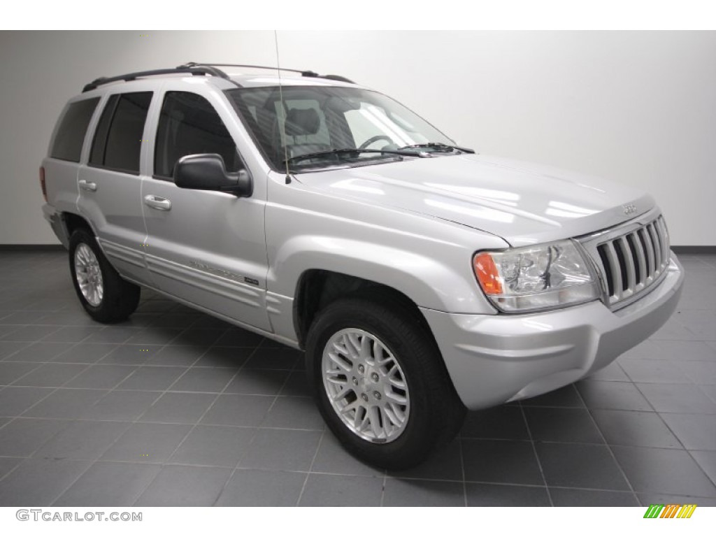 2004 Grand Cherokee Limited - Bright Silver Metallic / Dark Slate Gray photo #1