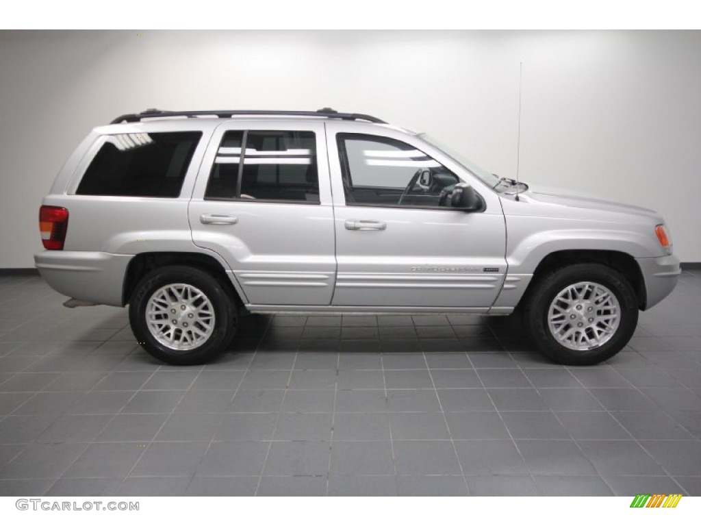 Bright Silver Metallic 2004 Jeep Grand Cherokee Limited Exterior Photo #60005771