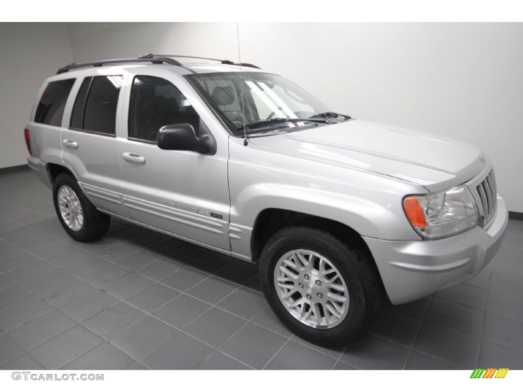 Bright Silver Metallic 2004 Jeep Grand Cherokee Limited Exterior Photo #60005778