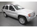 Bright Silver Metallic 2004 Jeep Grand Cherokee Limited Exterior