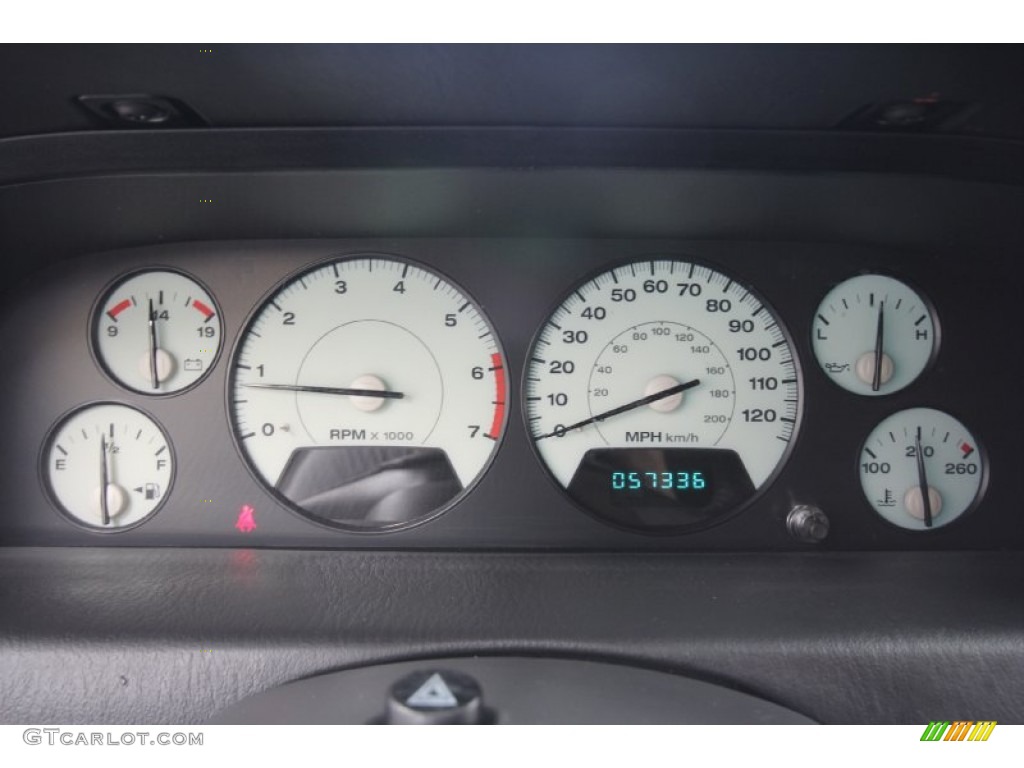 2004 Jeep Grand Cherokee Limited Gauges Photo #60005972