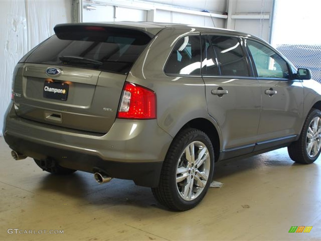 2012 Edge SEL - Mineral Grey Metallic / Charcoal Black photo #4