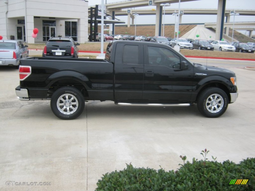 Black 2009 Ford F150 XLT SuperCab Exterior Photo #60006668