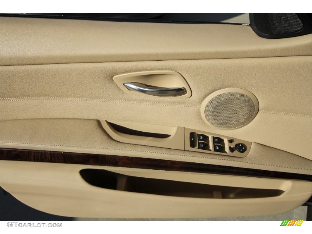 2009 3 Series 328xi Sedan - Black Sapphire Metallic / Beige photo #9